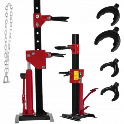 ŚCIĄGACZ SPRĘŻYN TALERZOWY 3T HYDRAULICZNY WYMIENNE ADAPTERY MOCNY KD12514