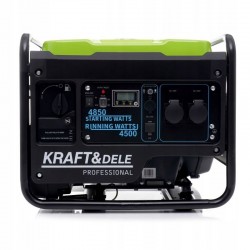AGREGAT PRĄDOTWÓRCZY INWERTOROWY 4,5kW / 4,85kW BENZYNA KRAFT&DELE KD688