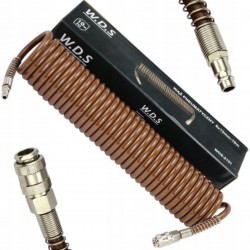 WĄŻ PRZEWÓD DO SPRĘŻARKI PNEUMATYCZNY SPIRALNY 8X12MM 10M KRAFTDELE WDS2151