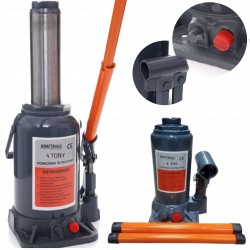 PODNOŚNIK BUTELKOWY SŁUPKOWY LEWAREK HYDRAULICZ 4T 180-345 KRAFTDELE KD1981