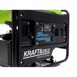 AGREGAT PRĄDOTWÓRCZY INWERTOROWY 4,5kW / 4,85kW BENZYNA KRAFT&DELE KD688