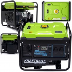 AGREGAT PRĄDOTWÓRCZY INWERTOROWY 4,5kW / 4,85kW BENZYNA KRAFT&DELE KD688