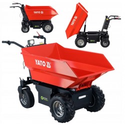 YATO ELEKTRYCZNE WOZIDŁO TACZKA 500kg SILNIK 48V 32AH, 1000W WYWROTKA