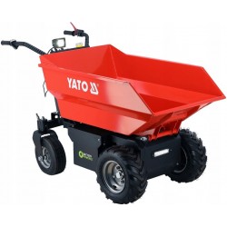 YATO ELEKTRYCZNE WOZIDŁO TACZKA 500kg SILNIK 48V 32AH, 1000W WYWROTKA