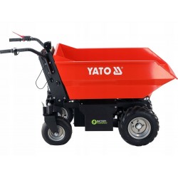 YATO ELEKTRYCZNE WOZIDŁO TACZKA 500kg SILNIK 48V 32AH, 1000W WYWROTKA