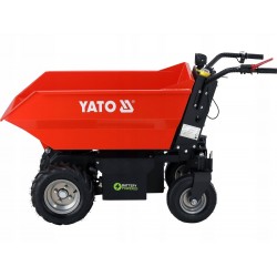 YATO ELEKTRYCZNE WOZIDŁO TACZKA 500kg SILNIK 48V 32AH, 1000W WYWROTKA