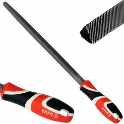 YATO PILNIK DO METALU, TRÓJKĄTNY, RÓWNIAK 250 MM #1 STAL T12 YT-6225