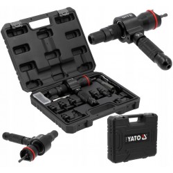 NITOWNICA DO NITÓW 2-6,4mm I NITONAKRĘTEK M3-M12 ADAPTER NA WKRĘTARKĘ 1/4''