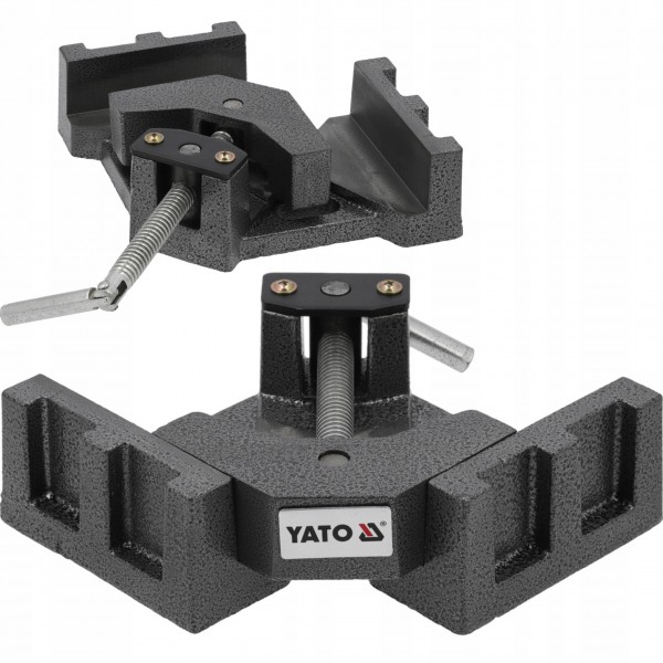 YATO IMADŁO KĄTOWE 100MM ŻELIWNE ŚCISK KĄTOWY NAROŻNY NACISK 35KG YT-65137