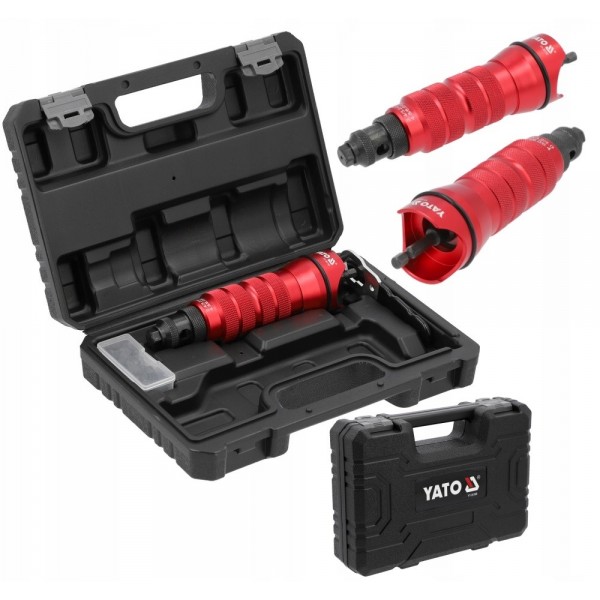 NITOWNICA DO NITÓW ZRYWALNYCH 2,4-6,4 mm ADAPTER NA WKRĘTARKĘ 1/4' YT-36190 NITOWNICA DO NITÓW ZRYWALNYCH 2,4-6,4 mm ADAPTER NA WKRĘTARKĘ 1/4' YT-36190