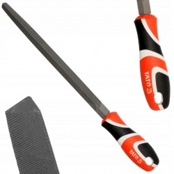 YATO PILNIK DO METALU, TRÓJKĄTNY, PÓŁGŁADZIK 250 MM #2 STAL T12 YT-6230