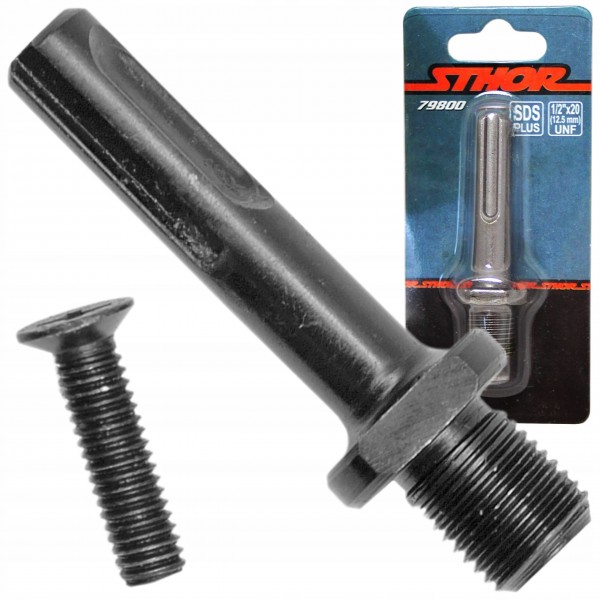 STHOR ADAPTER SDS-PLUS DO GŁOWICY 1/2'' STHOR 79800 STHOR ADAPTER SDS-PLUS DO GŁOWICY 1/2'' STHOR 79800