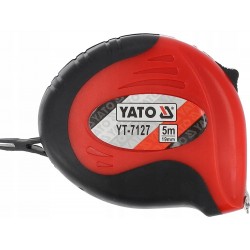 YATO MIARA ZWIJANA 5M X 19MM STALOWA ABS GUMA NYLON Z MAGNESEM YT-7127