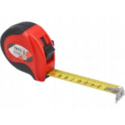 YATO MIARA ZWIJANA 5M X 19MM STALOWA ABS GUMA NYLON Z MAGNESEM YT-7127