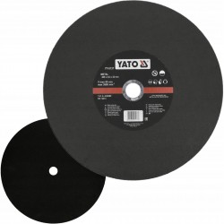 TARCZA DO CIĘCIA METALU 400MM PŁASKA OBROTY 3800 DO PIŁY STOŁOWEJ YT-6137