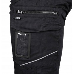 NEO SPODNIE ROBOCZE MIX&MATCH CANVAS CZARNE ROZ.M/50 280 g/m2 81-287-2-M