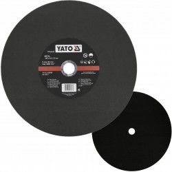 TARCZA DO CIĘCIA METALU 400MM PŁASKA OBROTY 3800 DO PIŁY STOŁOWEJ YT-6137