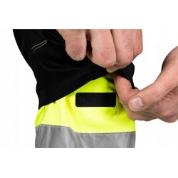 NEO SPODNIE OSTRZEGAWCZE, CZARNO-ŻÓŁTE, TWILL, R. XXL/56 240G/M2 81-795-XXL