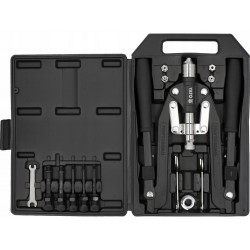 NITOWNICA DŹWIGNIOWA 2 W 1 DO NITÓW 3,2-6,4mm NITONAKRĘTEK M4-M10 YT-36088