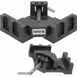 YATO IMADŁO KĄTOWE 100MM ŻELIWNE ŚCISK KĄTOWY NAROŻNY NACISK 35KG YT-65137