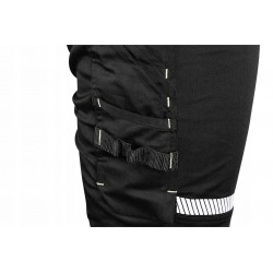 NEO SPODNIE OSTRZEGAWCZE, CZARNO-ŻÓŁTE, TWILL, R. XXL/56 240G/M2 81-795-XXL