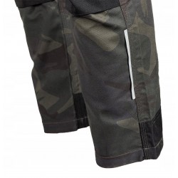 NEO SPODNIE ROBOCZE MIX&MATCH CANVAS WZMOCNIENIA ZIELONE MORO 81-350-1 XS