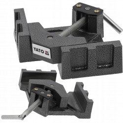 YATO IMADŁO KĄTOWE 100MM ŻELIWNE ŚCISK KĄTOWY NAROŻNY NACISK 35KG YT-65137