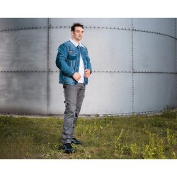 NEO SPODNIE ROBOCZE MIX&MATCH CANVAS SZARE L/52 280 g/m2 81-287-3-L