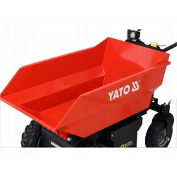 YATO ELEKTRYCZNE WOZIDŁO TACZKA 500kg SILNIK 48V 32AH, 1000W WYWROTKA