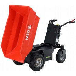 YATO ELEKTRYCZNE WOZIDŁO TACZKA 500kg SILNIK 48V 32AH, 1000W WYWROTKA