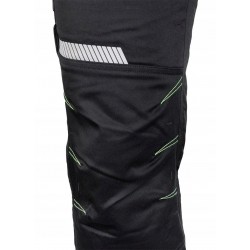 NEO SPODNIE ROBOCZE MIX&MATCH CE ODBŁASKOWE WARSZTATOWE CZARNE 81-351-1 XS