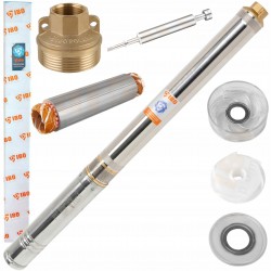 POMPA GŁĘBINOWA 4" SD 4-18 400V 1500W ANTYPIASKOWA WYDAJNA MOCNA DO STUDNI
