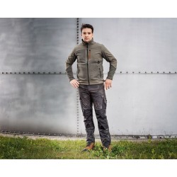 NEO SPODNIE ROBOCZE MIX&MATCH CANVAS WZMOCNIENIA ZIELONE MORO 81-350-1 XS