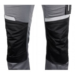 NEO SPODNIE ROBOCZE MIX&MATCH CE ODBŁASKOWE SZARO-CZARNE 81-351-2 XXXL