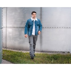 NEO SPODNIE ROBOCZE MIX&MATCH CANVAS SZARE L/52 280 g/m2 81-287-3-L