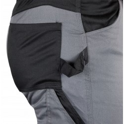 NEO SPODNIE ROBOCZE MIX&MATCH CE ODBŁASKOWE SZARO-CZARNE 81-351-2 XXXL