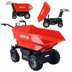 YATO ELEKTRYCZNE WOZIDŁO TACZKA 500kg SILNIK 48V 32AH, 1000W WYWROTKA