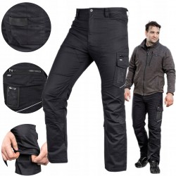 NEO SPODNIE ROBOCZE MIX&MATCH CANVAS CZARNE ROZ.M/50 280 g/m2 81-287-2-M