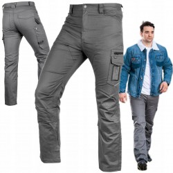 NEO SPODNIE ROBOCZE MIX&MATCH CANVAS SZARE L/52 280 g/m2 81-287-3-L
