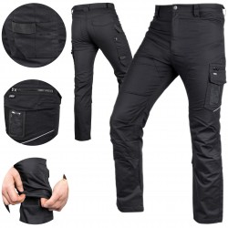 NEO SPODNIE ROBOCZE MIX&MATCH CANVAS CZARNE ROZ.M/50 280 g/m2 81-287-2-M