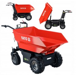 YATO ELEKTRYCZNE WOZIDŁO TACZKA 500kg SILNIK 48V 32AH, 1000W WYWROTKA