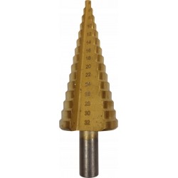 SILVER WIERTŁA STOŻKOWE STOPNIOWE 4-39 MM TYTANOWE 4 szt. ETUI S0320/H