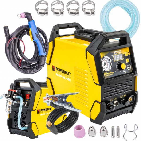 POWERMAT PRZECINARKA PLAZMOWA 6,5kVA IGBT PILOT ARC 2T 4T NET PM-PP-50L-PRO POWERMAT PRZECINARKA PLAZMOWA 6,5kVA IGBT PILOT ARC 2T 4T NET PM-PP-50L-PRO