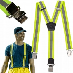 SZELKI OSTRZEGAWCZE ŻÓŁTE UNIWERSALNE TRZYPUNKTOWE 120CMx4CM HOGERT HT5K440