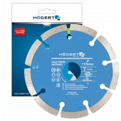 HOGERT TARCZA SEGMENTOWA DIAMENTOWA 115mm X 22.23mm 13200 RPM HT6D750