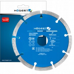 HOGERT TARCZA SEGMENTOWA DIAMENTOWA 125mm X 22.23mm 4800 RPM HT6D751