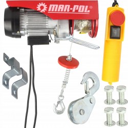 WCIĄGARKA WYCIĄGARKA 230V ELEKTRYCZNA LINOWA 300KG M80789