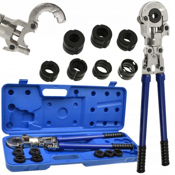 ZACISKARKA HYDRAULICZNA + 8 MATRYC DO ZŁĄCZEK PEX-AL-PEX GEKO G00902 ZACISKARKA HYDRAULICZNA + 8 MATRYC DO ZŁĄCZEK PEX-AL-PEX GEKO G00902