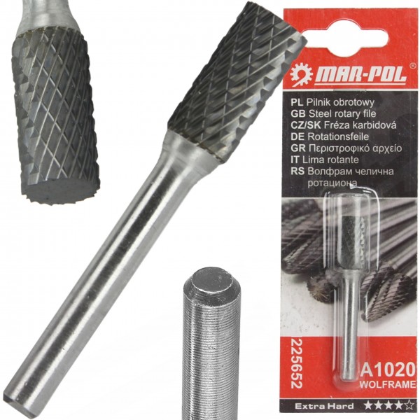 PILNIK OBROTOWY FREZ WALCOWY ŚREDNICA 10MM M225652 PILNIK OBROTOWY FREZ WALCOWY ŚREDNICA 10MM M225652