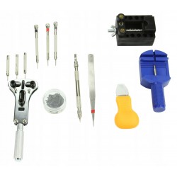 ZESTAW ZEGARMISTRZOWSKI DO NAPRAWY ZEGARKÓW + ETUI M57468